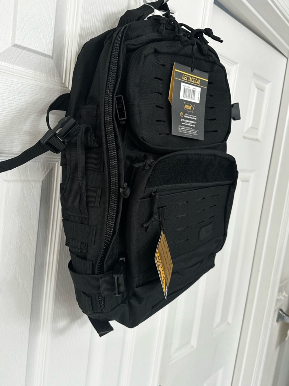 Get Tactical Black Men's Tactical Backpack – Rugged Everyday Carry
